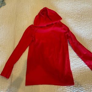 Red Zyia Athletic Pullover